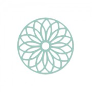 Spacer dyed laser cut rosace 24 mm Mint x1|raw }}
