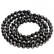 Gemstones on thread