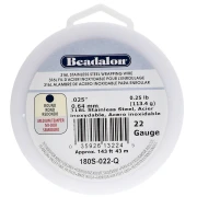 0.64 mm Round Wire - 316L Stainless Steel x43m