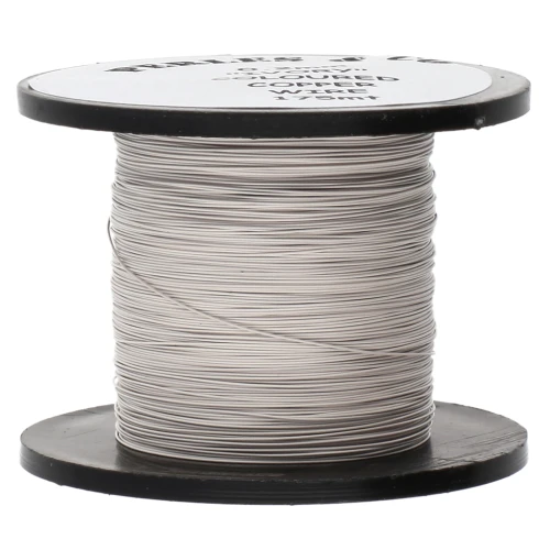 0.2 mm Round Copper Wire - Cream x175m