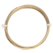 0.8 mm Round Brass Wire - Tarnish-Resistant x25m