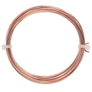 1 mm bare round copper wire x4m