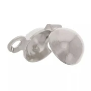 6 mm Node Covers - Silver x10