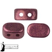 Lipsi® Glass Beads by Puca® 4x6 mm - Light Plum Bronze x10g