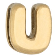U - 7.5x6 mm Earring Back for 1.6 mm Cord - U - 304 Stainless Steel, Gold-Plated x1 7.5x6 mm Earring Back for 1.6 mm Cord - U - 304 Stainless Steel, Gold-Plated x1