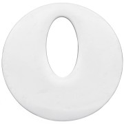 21 mm Round Hollow Pendant - 316L Stainless Steel x1