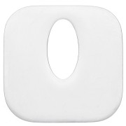 21 mm Square Hollow Pendant - 316L Stainless Steel x1