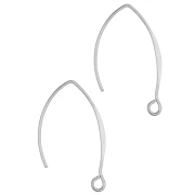 26 mm Earring Hooks - 304 Stainless Steel (2-pack)