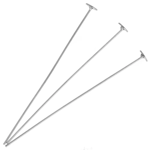 Wide Flat-Head Nail, 50x0.6 mm - 304 Stainless Steel x6