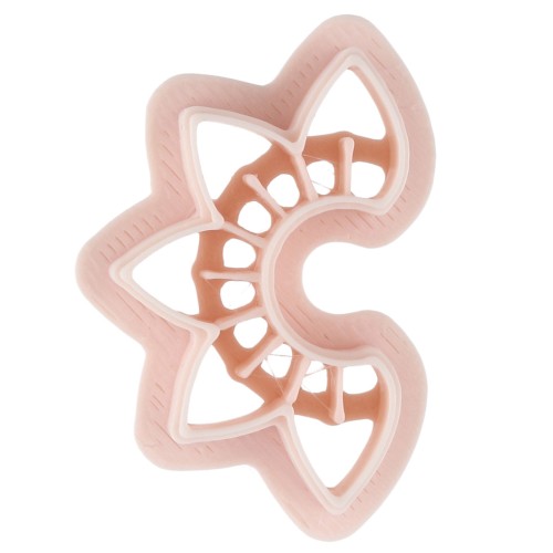 30x19 mm openwork hoop cookie cutter made of biodegradable polymer - Beige x1