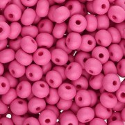 Preciosa 6/0 4 mm Seed Beads - Permalux Fuchsia Matte x20g
