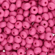 Preciosa 6/0 4 mm Seed Beads - Permalux Fuchsia Matte x20g