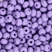 Preciosa 6/0 4 mm Seed Beads - Permalux Lavender Matte x20g