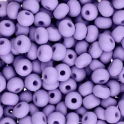 Preciosa 6/0 4 mm Seed Beads - Permalux Lavender Matte x20g