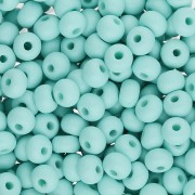 Preciosa 6/0 4 mm seed beads - Permalux Mint Matte x20g