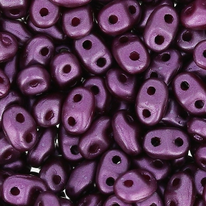 MiniDuo 2x4mm Pastel Bordeaux x10g