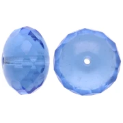 Bead Donuts 17x11 mm - Light Sapphire x1