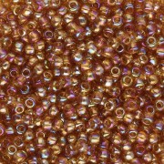 Toho 11/0 Seed Beads TO11R162C - Transparent Topaz Rainbow x8g