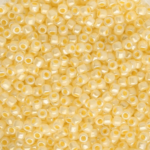 Toho 11/0 Seed Beads TO11R902 - Ceylon Lemon Chiffon x8g