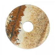 Donut 20mm Picture Jasper x1|raw }}