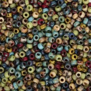 Miyuki 11/0 Seed Beads Mix - Forest Moss x8g