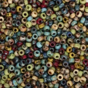 Miyuki 11/0 Seed Beads Mix - Forest Moss x8g
