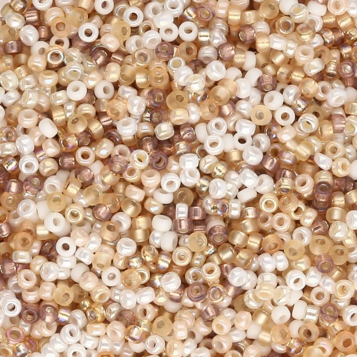 Miyuki 15/0 Seed Beads Mix MIX-50 - Au Natural x8g