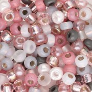 White - Miyuki 6/0 Seed Bead Mix MIX-51 - Moonstone x8g Miyuki 6/0 Seed Bead Mix MIX-51 - Moonstone x8g