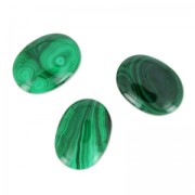 Oval cabochon 30x22mm Malachite