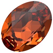 Cabochon - PureCrystal 4120 Cabochon, 18x13 mm - Persian Red, 1 piece PureCrystal 4120 Cabochon, 18x13 mm - Persian Red, 1 piece
