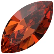 PureCrystal 4228 Navettes, 6x3 mm - Persian Red (4)