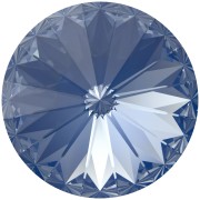 Crystal - PureCrystal 1122 Rivoli Cabochon, 14 mm - Crystal Blue Muse Lux x1 PureCrystal 1122 Rivoli Cabochon, 14 mm - Crystal Blue Muse Lux x1