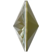 PureCrystal 1122 Rivoli Cabochon, 14 mm - Crystal Herbal Green Lux x1