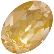 PureCrystal 4120 Cabochon, 14x10 mm - Crystal Tuscan Yellow Lux x1