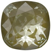 Cabochon - PureCrystal 4470 12 mm Cabochon - Crystal Herbal Green Lux x1 PureCrystal 4470 12 mm Cabochon - Crystal Herbal Green Lux x1