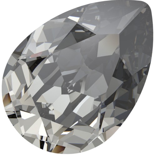 PureCrystal 4320 Cabochon, 14x10 mm - Crystal Urban Grey x1