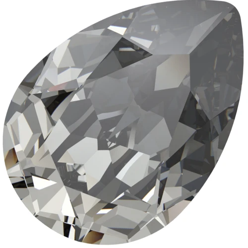 PureCrystal 4320 Cabochon, 14x10 mm - Crystal Urban Grey x1