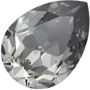 PureCrystal 4320 Cabochon, 18x13 mm - Crystal Urban Grey, 1 piece