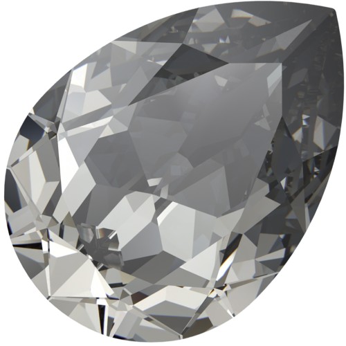 PureCrystal 4320 Cabochon, 18x13 mm - Crystal Urban Grey, 1 piece