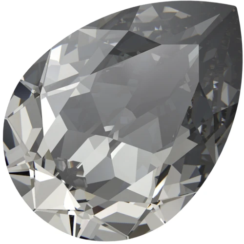 PureCrystal 4320 Cabochon, 18x13 mm - Crystal Urban Grey, 1 piece