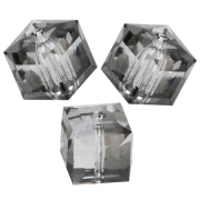 PureCrystal 5601 8 mm Cube - Crystal Urban Grey x1