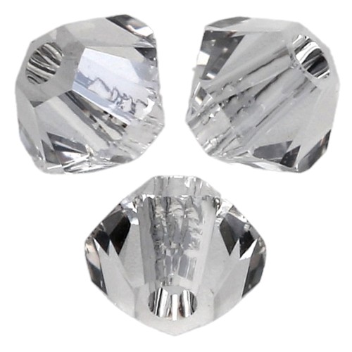 Bicones PureCrystal 5328 3 mm Crystal Urban Grey, Pack of 50