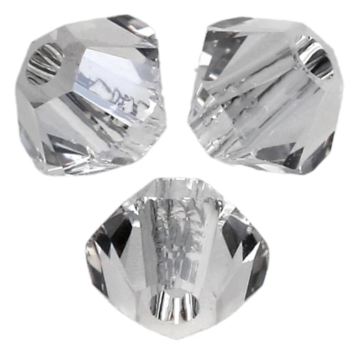 Bicones PureCrystal 5328 3 mm Crystal Urban Grey, Pack of 50