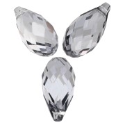 PureCrystal 6010 Drops 11x5.5 mm - Crystal Urban Grey x4
