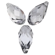 PureCrystal 6010 Drops 11x5.5 mm - Crystal Urban Grey x4