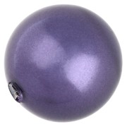 Crystal - PureCrystal 5818 Semi-Hollow Bead, 8 mm - Crystal Iris Pearl x1 PureCrystal 5818 Semi-Hollow Bead, 8 mm - Crystal Iris Pearl x1