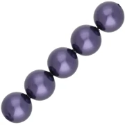 PureCrystal 5810 10 mm Pearlescent Beads - Crystal Iris Pearl x5