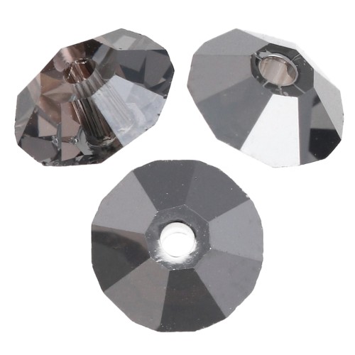 PureCrystal 5305 5 mm Bicones - Crystal Silver Night x30