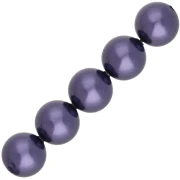 PureCrystal 5810 8 mm Pearlescent Beads - Crystal Iris Pearl (5)