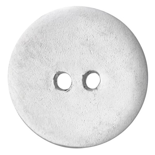 10 mm Flat Round Button Spacer - 925 Sterling Silver x1